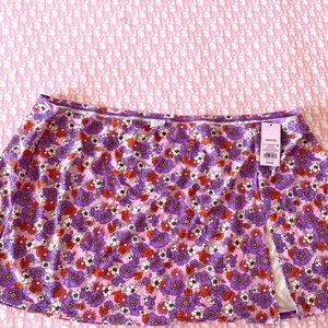 Size 3X womens swim skirt cover up new with tags